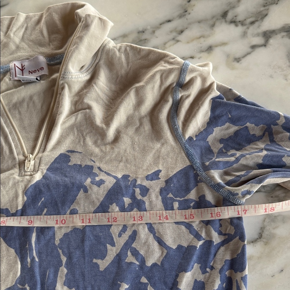 Neve Silk Vintage Pattern Base Layer Ski Long Sleeve Top Women’s Small - Picture 10 of 15
